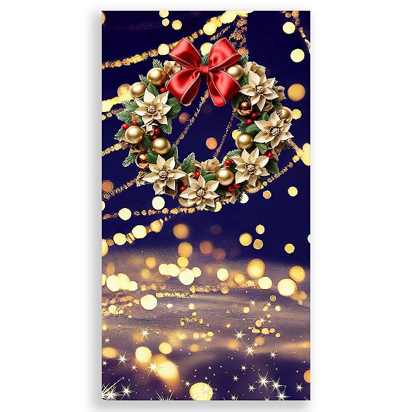 Faixa Lateral - Natal Ano Novo - Sublimado 3D