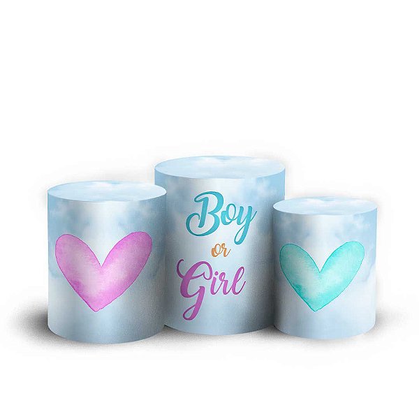 Trio Cilindro -  Revelacao - Sublimado 3D + Elástico