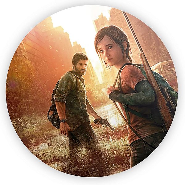 Painel Redondo - The Last Of Us - Sublimado 3D