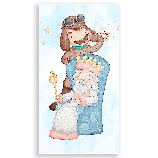 Faixa Lateral - Pequeno Principe - Sublimado 3D