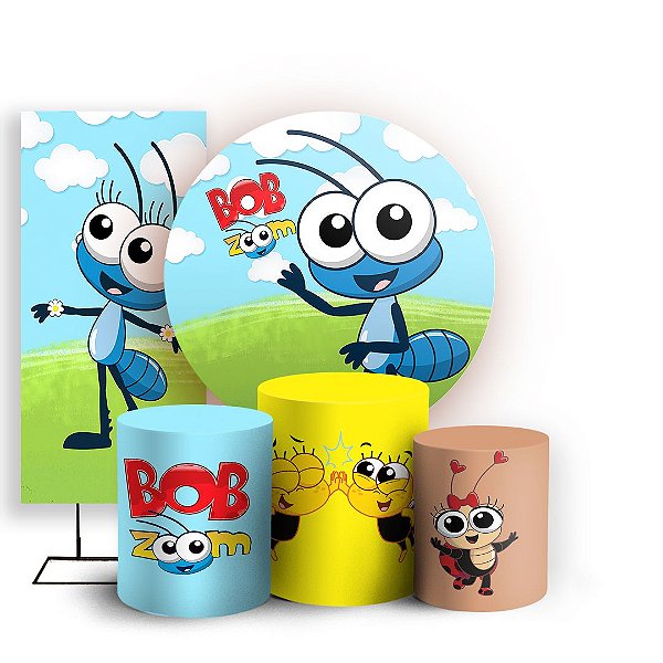 KIT Redondo Trio e Faixa - Bob-Zoom - Sublimado 3D
