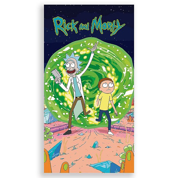 Faixa Lateral - Rick e Morty - Sublimado 3D