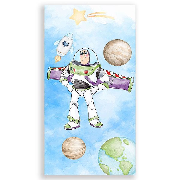 Faixa Lateral - Toy Story Azul - Sublimado 3D