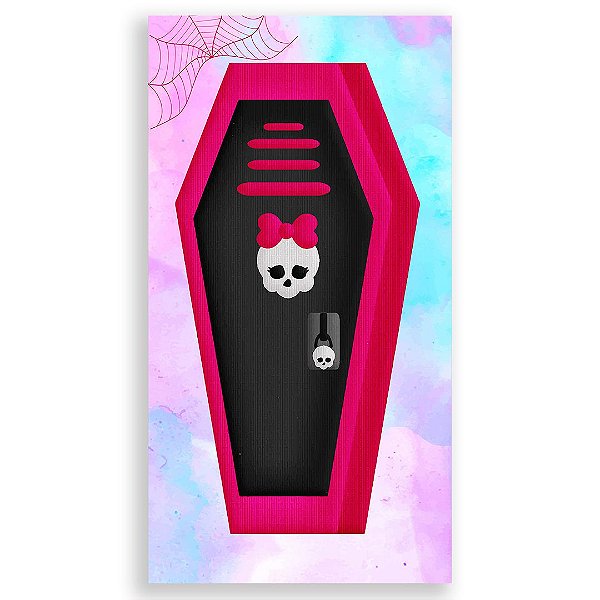 Faixa Lateral - Monster High - Sublimado 3D