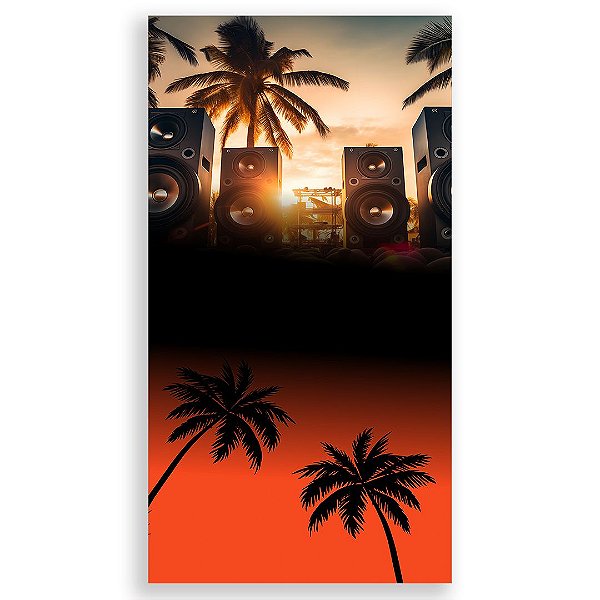 Faixa Lateral - Baile Charme - Sublimado 3D