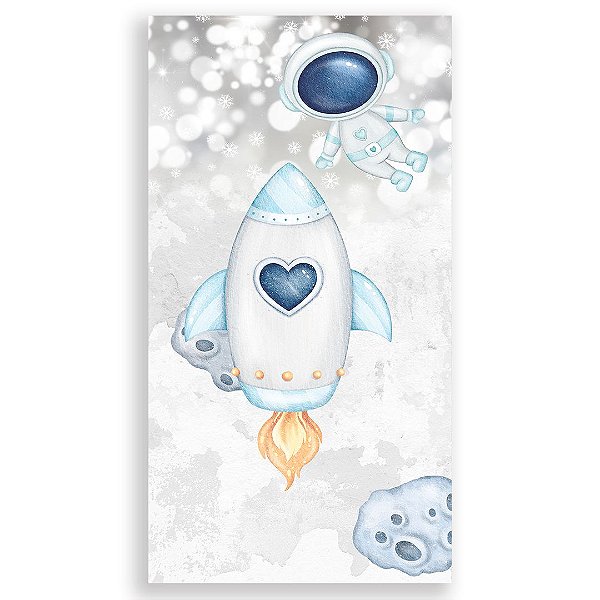 Faixa Lateral - Astronauta - Sublimado 3D