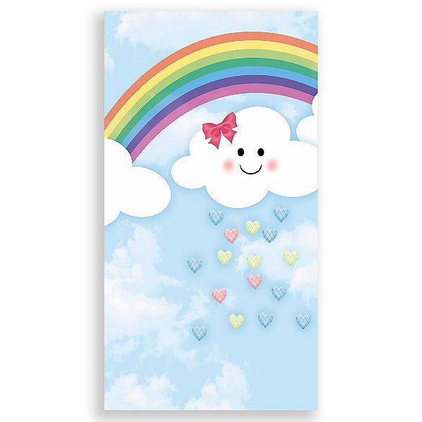 Faixa Lateral - Chuva de Amor - Sublimado 3D