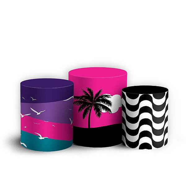 Trio Cilindro - Tardezinha Numanice - Sublimado 3D + Elástico