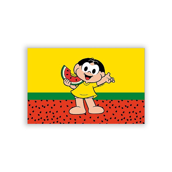 Painel Retangular - Turma da Mônica Magali - Sublimado 3D