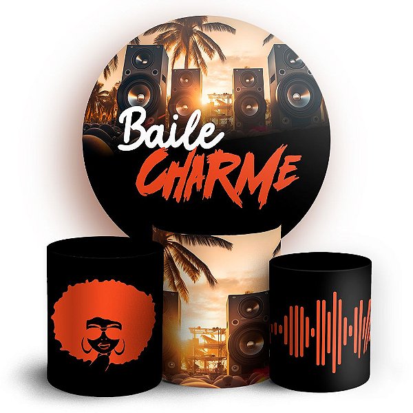 KIT Redondo e Trio - Baile Charme - Sublimado 3D