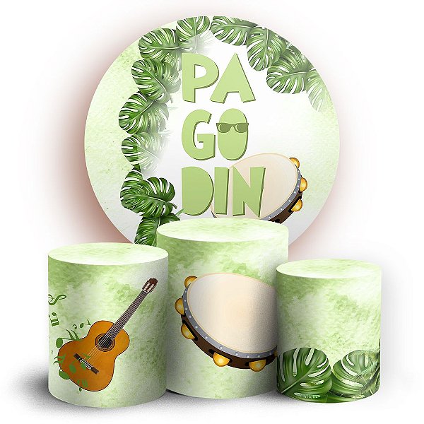 KIT Redondo e Trio - Pagodin - Sublimado 3D