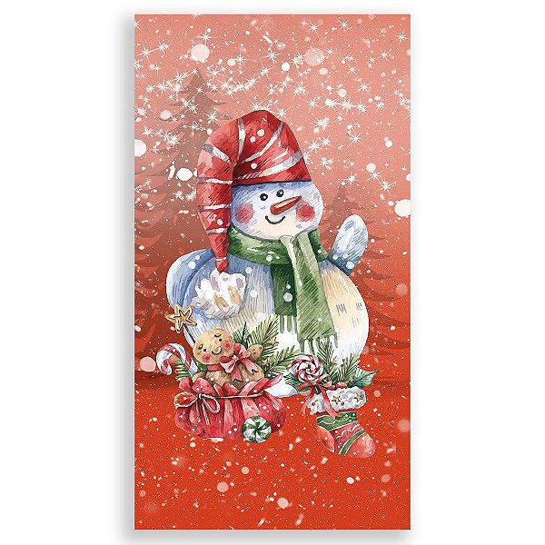 Faixa Lateral - Natal Ano Novo - Sublimado 3D