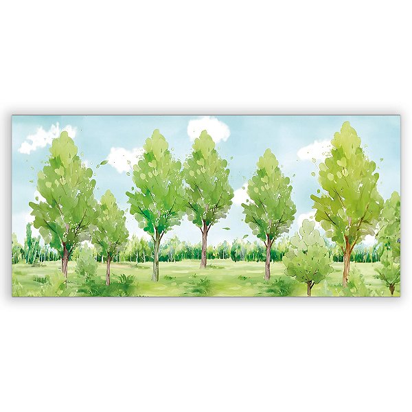 Painel Retangular - Bosque - Sublimado 3D