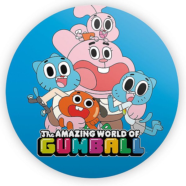 Mini Painel - O Incrivel Mundo de Gumball - Sublimado 3D
