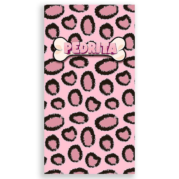 Faixa Lateral - Pedrita - Sublimado 3D