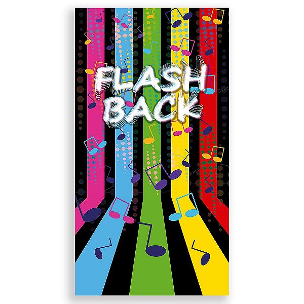 Faixa Lateral - Flashback - Sublimado 3D