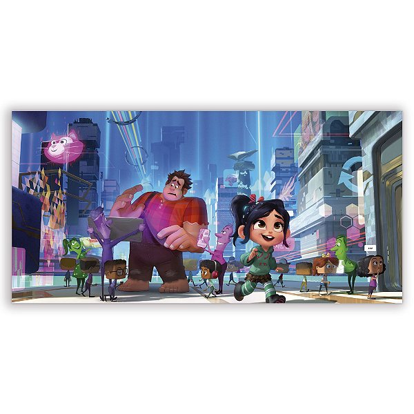 Painel Retangular - Detona Ralph - Sublimado 3D