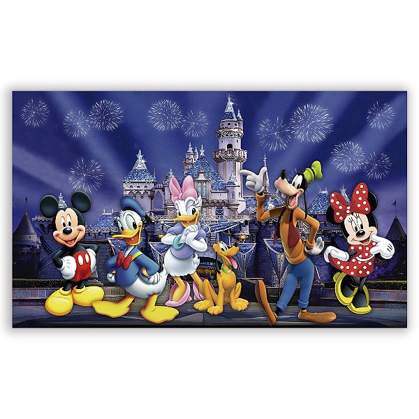 Painel Retangular - Disney - Sublimado 3D