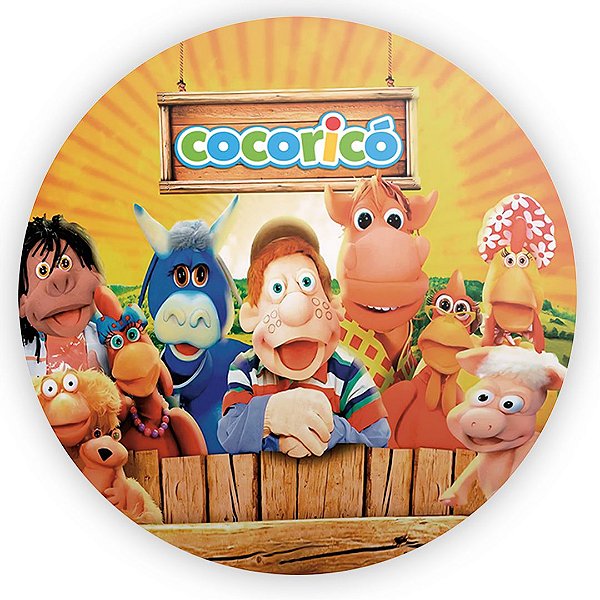 Painel Redondo - Cocorico - Sublimado 3D