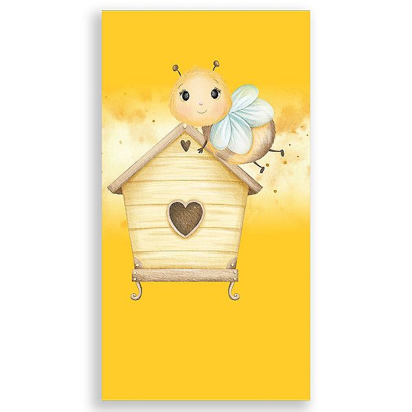 Faixa Lateral - Abelhinha - Sublimado 3D