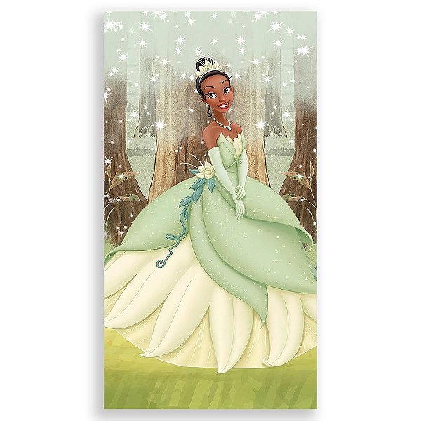 Faixa Lateral - A Princesa e o Sapo - Sublimado 3D