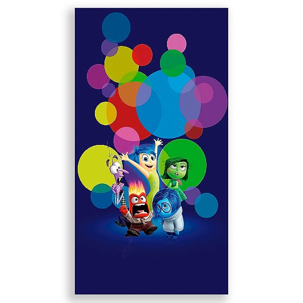 Faixa Lateral - Divertida Mente - Sublimado 3D