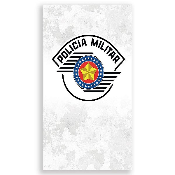 Faixa Lateral - Policia Militar - Sublimado 3D
