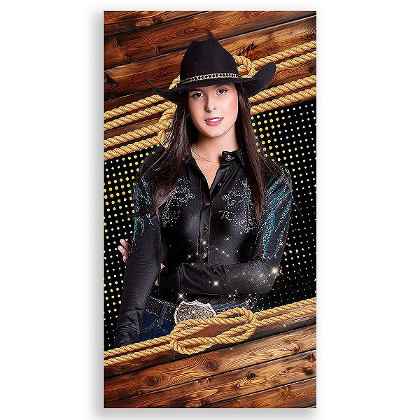 Faixa Lateral - Ana Castela - Sublimado 3D