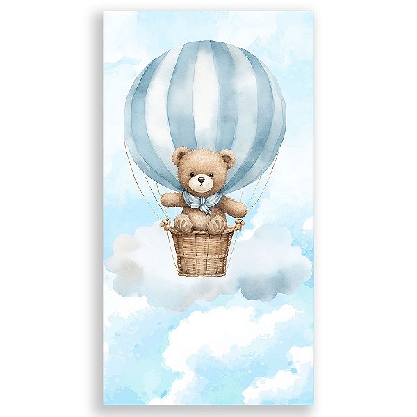 Faixa Lateral - Cha Revelacao - Sublimado 3D