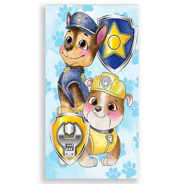 Faixa Lateral - Patrulha Canina - Sublimado 3D