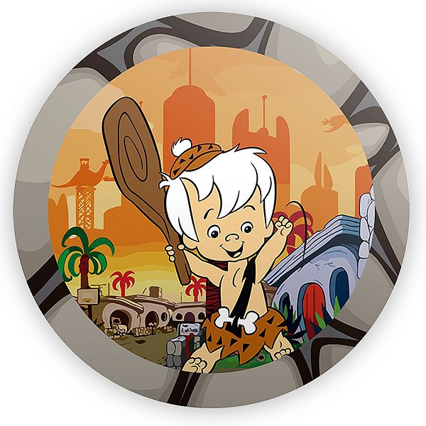 Mini Painel - Bambam Os Flintstones - Sublimado 3D