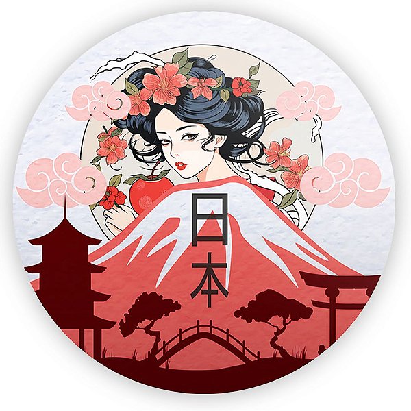 Mini Painel - Japao - Sublimado 3D
