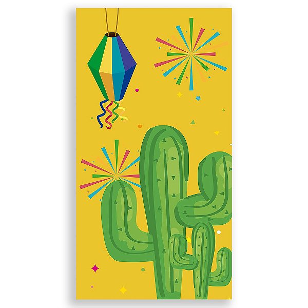 Faixa Lateral - Festa Junina - Sublimado 3D