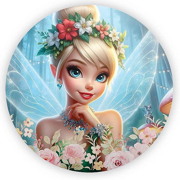 Mini Painel - Tinker Bell - Sublimado 3D
