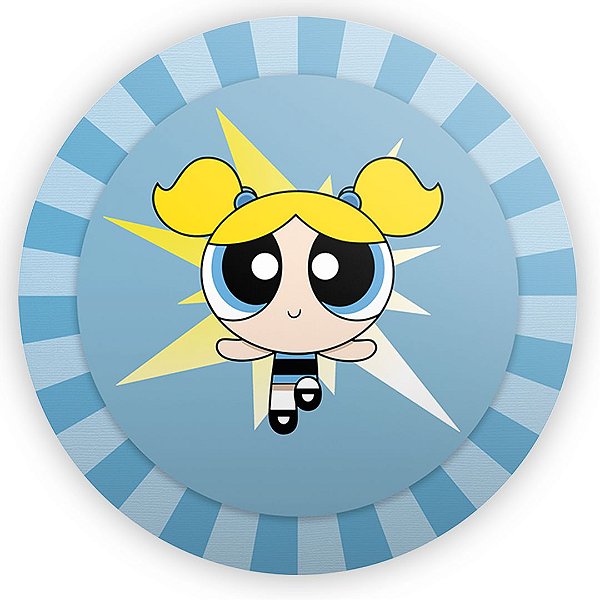 Mini Painel - Lindinha As Meninas Super Poderosas - Sublimado 3D