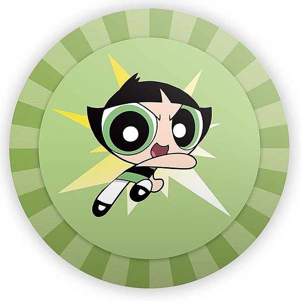 Mini Painel - Docinho As Meninas Super Poderosas - Sublimado 3D