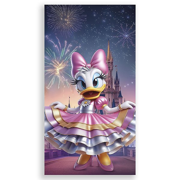 Faixa Lateral - Mickey Reinado - Sublimado 3D