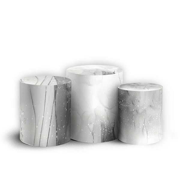 Trio Cilindro - Gratidão - Sublimado 3D + Elástico