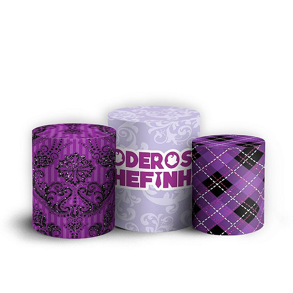 Trio Cilindro - Poderosa Chefinha - Sublimado 3D + Elástico