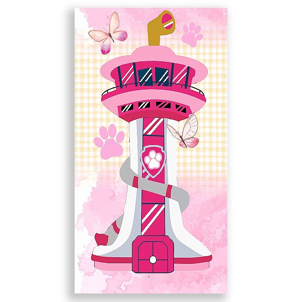 Faixa Lateral - Patrulha Canina - Sublimado 3D