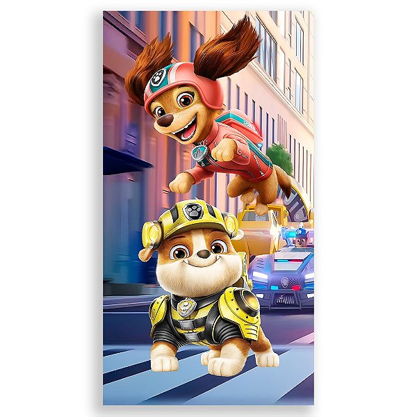 Faixa Lateral - Patrulha Canina - Sublimado 3D