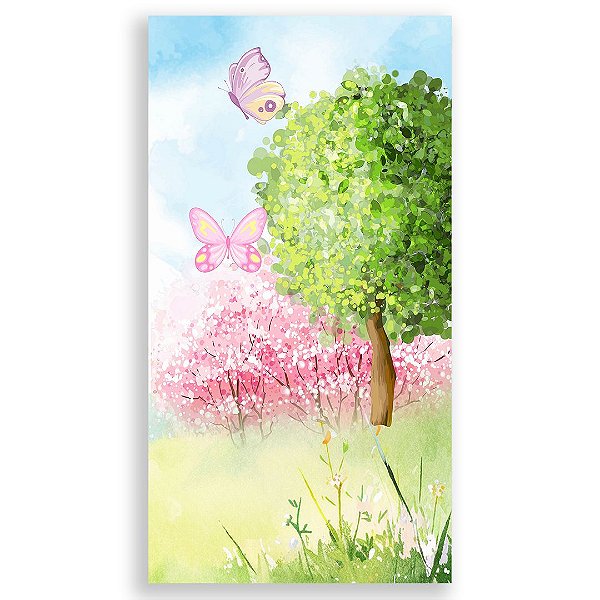 Faixa Lateral - Jardim - Sublimado 3D