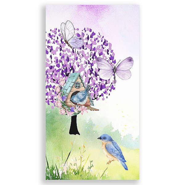 Faixa Lateral - Jardim - Sublimado 3D