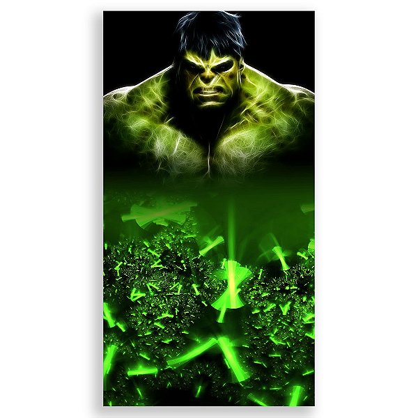 Faixa Lateral - Hulk - Sublimado 3D
