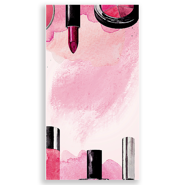 Faixa Lateral - Maquiagem - Sublimado 3D