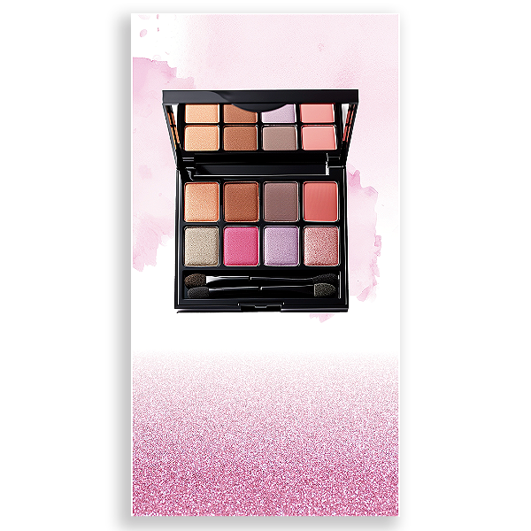 Faixa Lateral - Maquiagem - Sublimado 3D