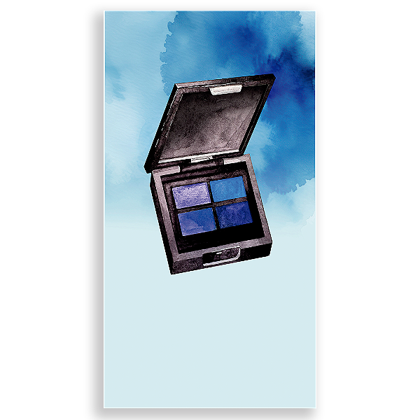 Faixa Lateral - Maquiagem - Sublimado 3D