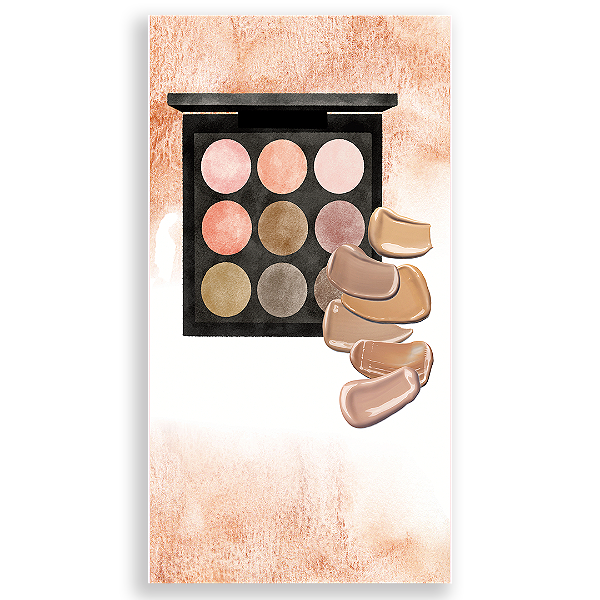 Faixa Lateral - Maquiagem - Sublimado 3D