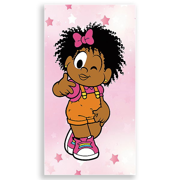 Faixa Lateral - Turma Da Milena - Sublimado 3D