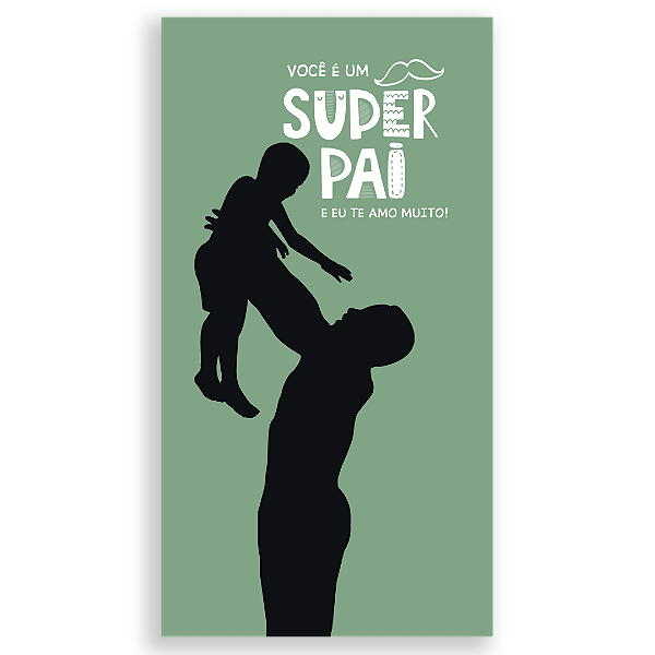 Faixa Lateral - Dia dos Pais  - Sublimado 3D